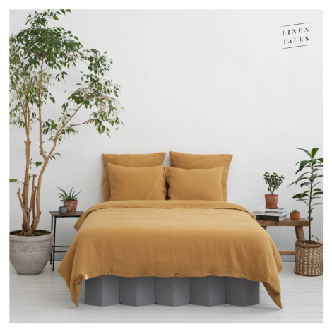 Žlté obliečky z konopného vlákna Linen Tales Žlté obliečky z konopného vlákna Linen Tales