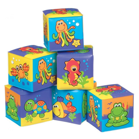 Playgro Mäkké penové kocky Playgro Mäkké penové kocky
