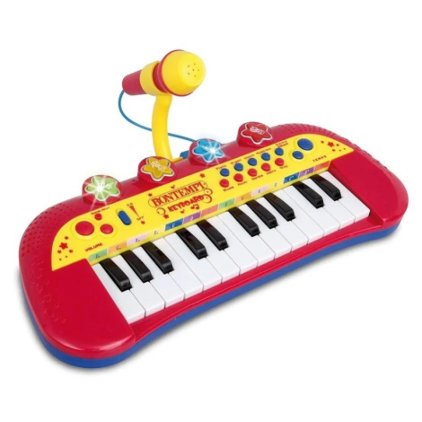 Bontempi detské elektronické klávesy s mikrofónom Bontempi detské elektronické klávesy s mikrofónom
