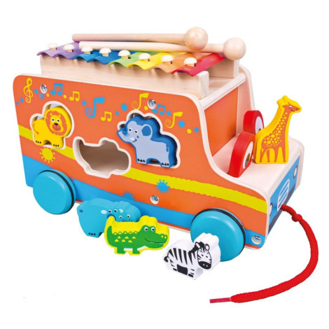 Bino Auto vkladačka so xylofónom