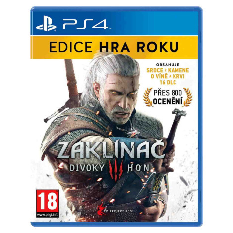 PS4 hra Zaklínač 3 Divoký Hon Edícia Hra roka