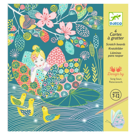 Djeco Vyškrabávacie obrázky Jazerná víla