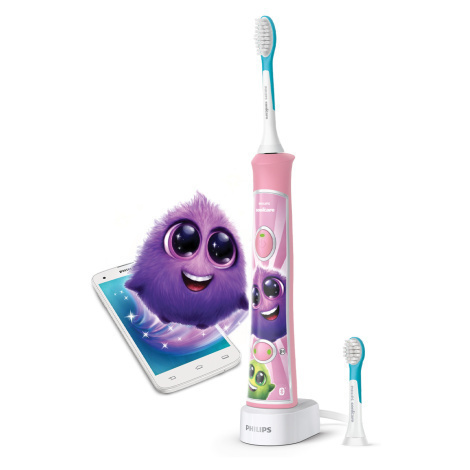 Sonická elektrická zubná kefka pre deti s aplikacií Philips Sonicare for Kids