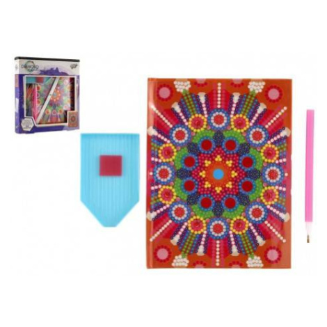 Kreatívna sada diamantový denník mandala