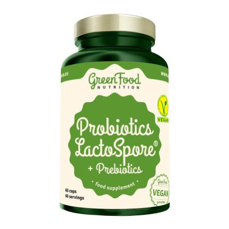 GREENFOOD NUTRITION Probiotika LactoSpore® + Prebiotics
