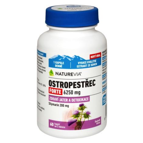 NATUREVIA Ostropestrec mariánsky FORTE