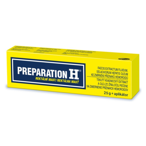 PREPARATION H rektálna masť