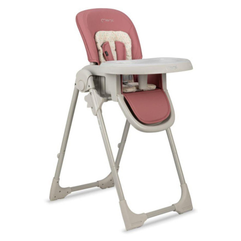 MoMi Jedálenská stolička GOJO, ružová