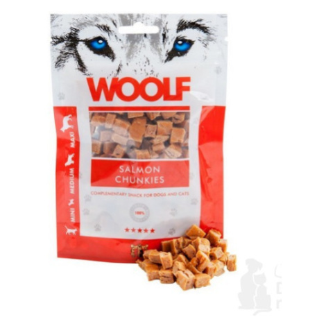 WOOLF pochúťka salmon chunkies