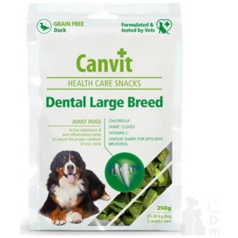 Canvit Snacks Dental Large Breed-Duck