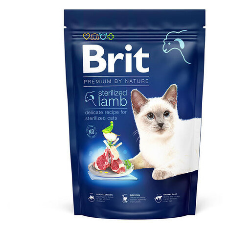 Brit Premium by Nature Cat. Sterilized Lamb