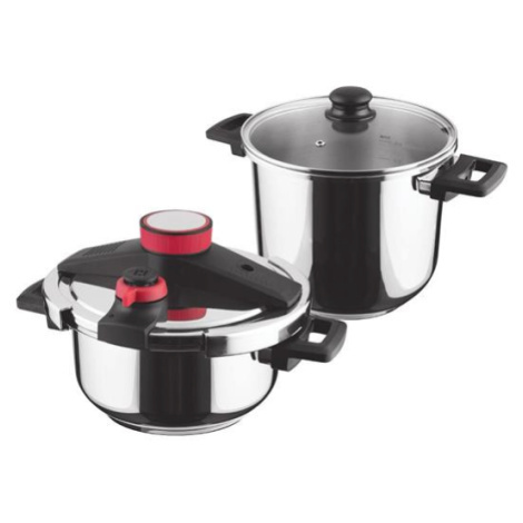 Sada Lamart LT1230 TLAKOVÉ HRNCE 4+7L STEAM