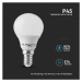 Žiarovka LED PRO E14 6,5W, 6000K, 600lm, P45 VT-270 (V-TAC)