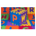 RAMIZ Senzorická podložka s 26 abecednými puzzle pre deti 10 m+ odnímateľné písmená