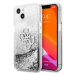Kryt Guess GUHCP13SLG4GSI iPhone 13 mini 5,4" silver hardcase 4G Big Liquid Glitter (GUHCP13SLG4