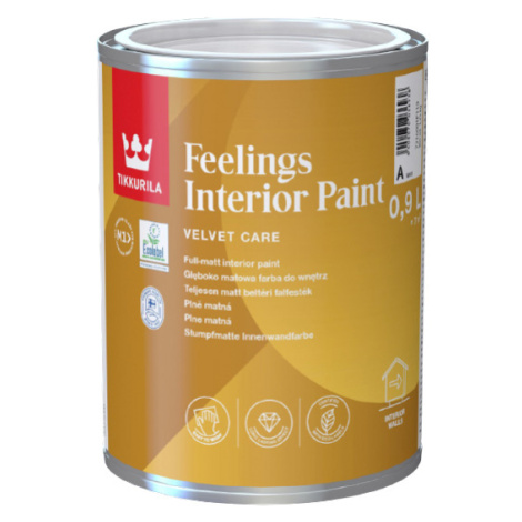 Feelings Interior Paint - plne matná umývateľná farba (zákazkové miešanie) TVT K303 - kingcup 0,
