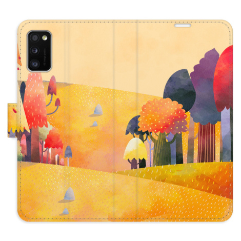 Flipové puzdro iSaprio - Autumn Forest - Samsung Galaxy A41