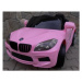 mamido  Elektrické autíčko Cabrio B14 v ružovej farbe