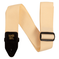 Ernie Ball Polypro Strap Cream & Black