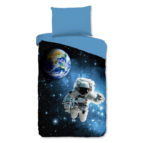Good Morning Obliečky Good Morning 100% bavlna Astronaut 140x200/70x90 cm