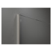 Mexen Kioto, 2-stenová sprchová zástena Walk-In 140 x 120 cm, 8mm číre sklo, brúsená oceľ profil