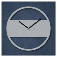 Moderné hodiny do obývačky - Encanto, Strieborná
