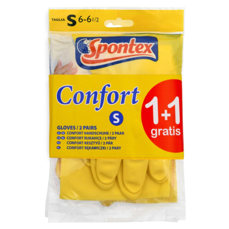 Spontex Confort rukavice veľ. S, 2 páry