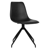 Norddan 25834 Dizajnová otočná stolička Latasha čierna