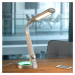 Paul Neuhaus Bill LED lampa na písací stôl, zlatá