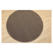 Kusový koberec Astra hnědá kruh - 120x120 (průměr) kruh cm Vopi koberce
