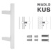 FT - MADLO kód 831Z 25x25 mm SP ks BIM - biela matná (FBO) 210 mm 25x25 mm