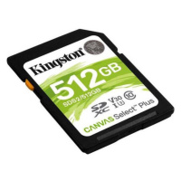 Kingston SDXC Canvas Select Plus 512 GB 100 MB/s UHS-I