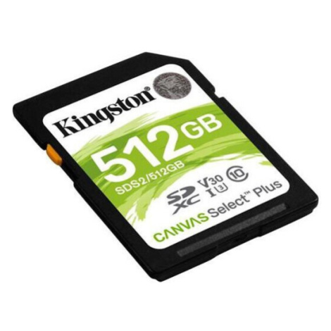 Kingston SDXC Canvas Select Plus 512 GB 100 MB/s UHS-I