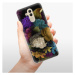 Silikónové puzdro iSaprio - Dark Flowers - Huawei Mate 20 Lite