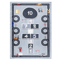 Detský kusový koberec Bambino 2279 Hopscotch grey Rozmery kobercov: 160x220