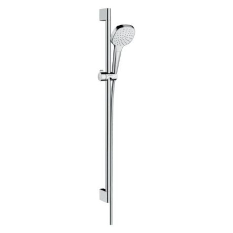 Sprchový set Hansgrohe Croma Select E biela/chróm 26594400