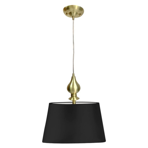 Závesné svietidlo v čierno-zlatej farbe ø 35 cm Prima Gold - Candellux Lighting