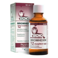 Bromhexin 12 kvapky KM 50 ml