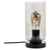 Stolová lampa Mesmer so skleneným tienidlom