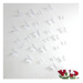 Sada 12 bielych samolepiek s 3D efektom Ambiance Butterflies