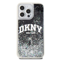 DKNY Liquid Glitter Arch Logo Apple iPhone 12/12 Pro DKHCP12MLBNAEK Black