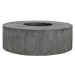 Kvetináč Jumbo Seating Round, farba sivá, viac veľkostí - PotteryPots Velikost: - v. 47.5 cm, ⌀ 