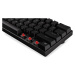 Endorfy herní klávesnice Thock Compact Red/ drátová / USB / red switch / mechanická / US layout 
