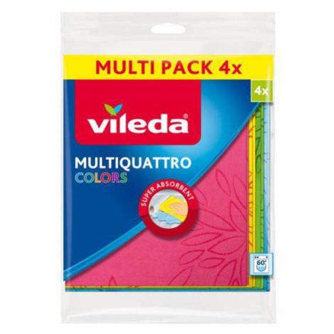 Handrička VILEDA Multiquattro Colors 164519 4ks