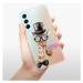 Odolné silikónové puzdro iSaprio - Sir Giraffe - Samsung Galaxy A34 5G