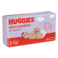 HUGGIES® Ultra Comfort Jumbo Plienky jednorazové 3 (4-9 kg) 56 ks