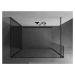 MEXEN/S - Kyoto Sprchová zástena WALK-IN 90 x 85 x 30 cm, transparent, grafit metal 800-090-085-