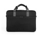 UNIQ STOCKHOLM PROTECTIVE NYLÓN MESSENGER BAG (UP TO 16”) - MIDNIGHT BLACK (MIDNIGHT BLACK)