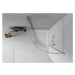MEXEN/S - Rio štvrťkruhový sprchovací kút 70 x 70, transparent, chróm + vanička Rio 863-070-070-