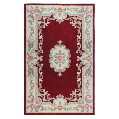 Ručne všívaný kusový koberec Lotus premium Red Rozmery koberca: 150x240 Flair Rugs